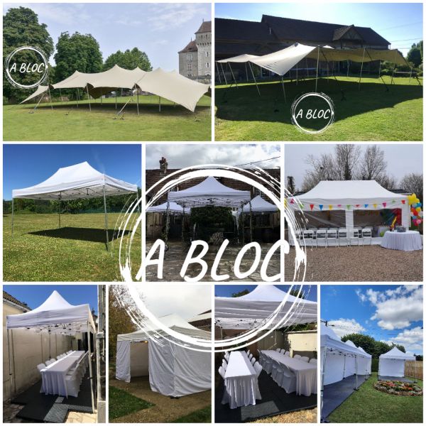 Location de Tentes de réception, Barnums, Tonnelles, Chapiteaux