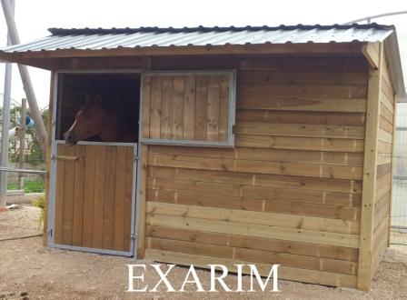 BOX / ABRIS POUR CHEVAUX - fabrication!!!