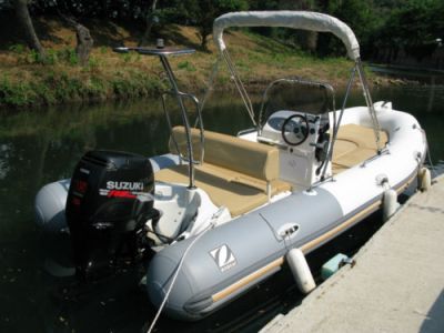 ZODIAC MEDLINE II 550 SUZUKI 115 cv remorque nautilus