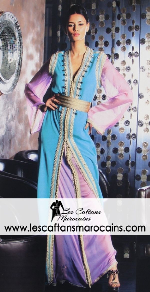 Caftans et Takchitas haute couture sur mesure et pas cher