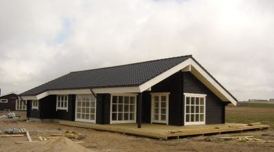 Kit chalet/maison bois écologique contemporaine 140m2