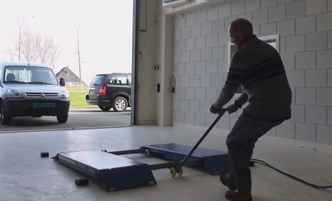 Pont ciseaux 3Tonnes mobile professionnel