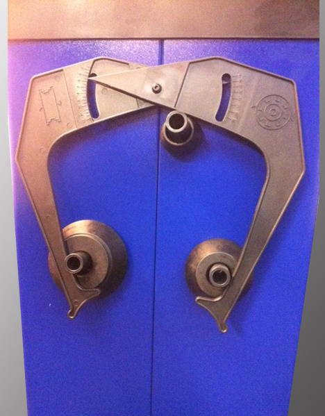 Machine equilibreuse de roue semie automatique 10 a 24 (DLMC2) 