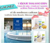 Gagnez un séjour en Thalasso
