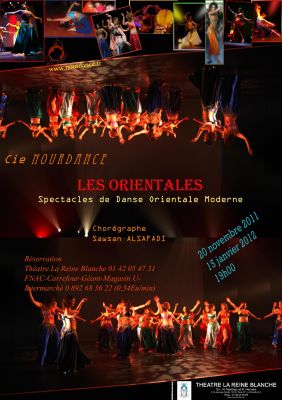 Les Orientales, Spectacle Danse Orientale Moderne
