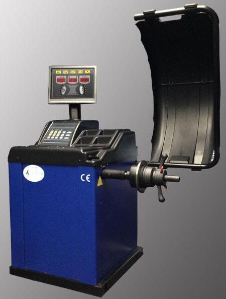 Machine equilibreuse de roue semie auto LCD17' 10 a 24 (DLMC3)