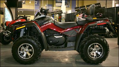 quad can am outlander max ltd 800cc version 2009 