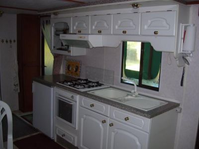 loue mobil home pour vacanes au calme