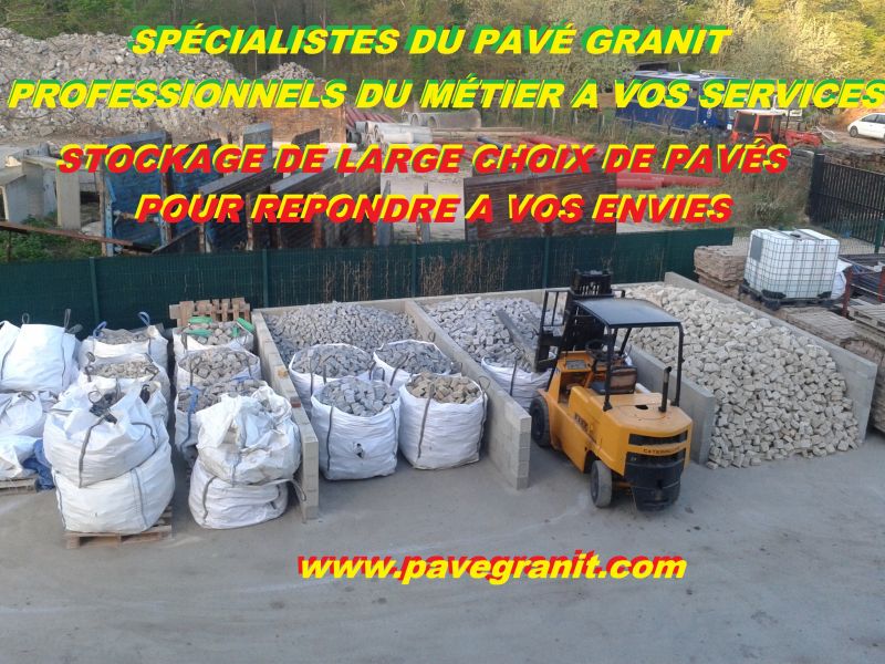 Pavé granit pour vos projets