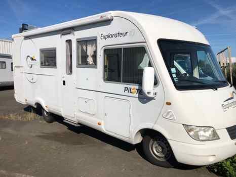 Don de mon  Camping Car - Intégral Pilote Explorateur Porteur Mercedes 318 733 FJ