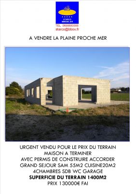 les prix en baisse au bord de mer