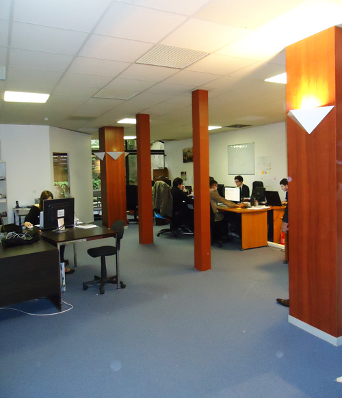 Location de bureaux dans une agence