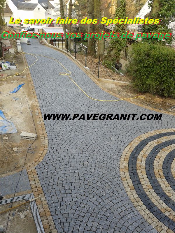 Pavé granit pour vos projets