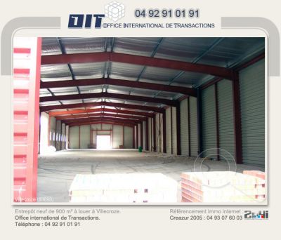 2A4I - Entrepôt à louer à Villecroze (83690). Var.