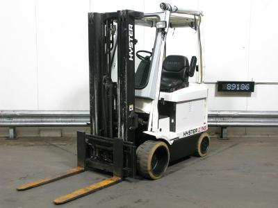 Chariot élévateur ELECT HYSTER E-2.50-XM /TRIPLEX 4.90M/ AN 2003