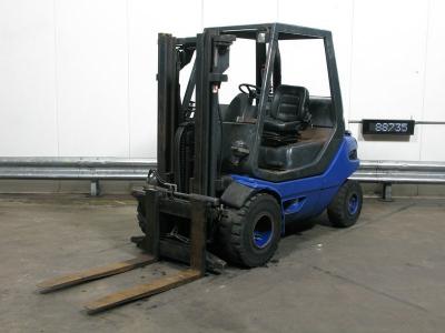 Chariot élévateur DIESEL FENWICK H-30-D (351)/ DUPLEX 2.70M