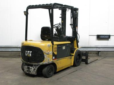 chariot élévateur ELECT CATERPILLAR EP-35-K /DUPLEX 3.30M