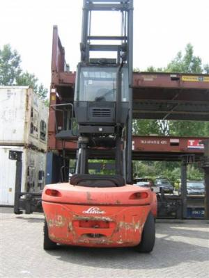 Chariot élévateur DIESEL FENWICK C-80-5-317/ TRIPLEX 12.40M