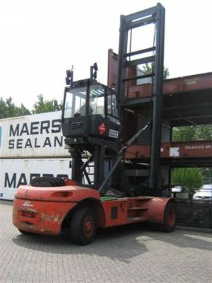 Chariot élévateur DIESEL FENWICK C-80-5-317/ TRIPLEX 12.40M
