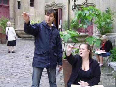 Cour de peinture à Paris