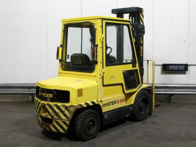 chariot élévateur DIESEL HYSTER H-3.00-XM/ DUPLEX 3.70M