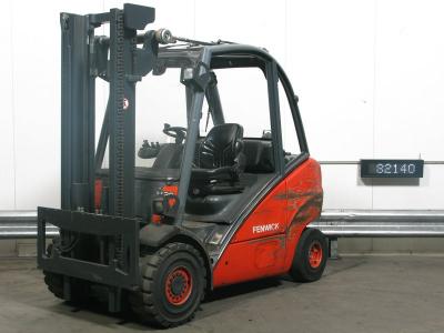 chariot élévateur DIESEL FENWICK H-30-D (393)/ DUPLEX 3.20M