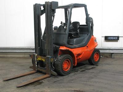 chariot élévateur DIESEL FENWICK H-40-D(352)/ DUPLEX 3.20M