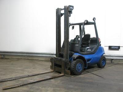 chariot élévateur GAZ FENWICK H-40-T-04(352)/ DUPLEX 4.30M