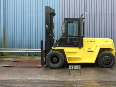 Chariot élévateur DIESEL HYSTER H10.00-XL/ DUPLEX 3.70M