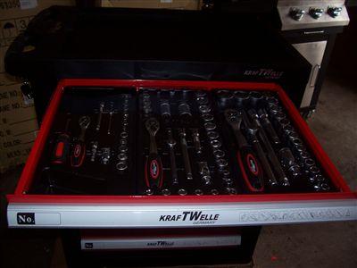 servante d'outils 7 etages avec outils