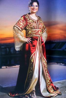 Caftan marocain tendance 2011 robe de mariage oriente takchita djellaba tunique jabador