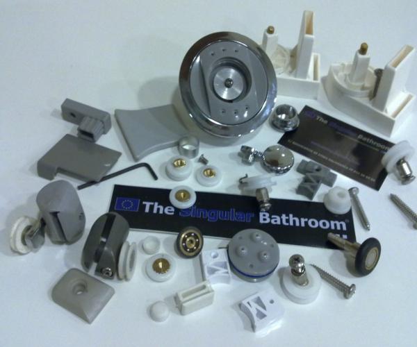 Roulements douche de roulement, douche, roue d'écran de douche