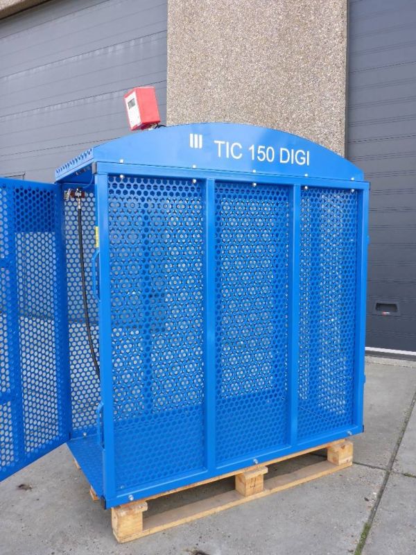 Cage de sécurité pour gonflage des pneus maxi 130cm 