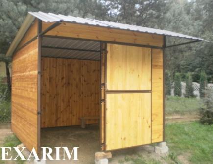 BOX / ABRIS POUR CHEVAUX - fabrication!!!
