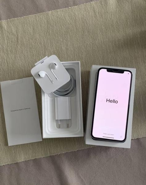 Iphone x 64gb silver