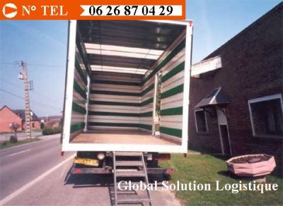 Camionnette déménagement