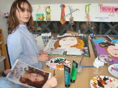 Stages vacances Avril : Peinture/Dessin Les jARTdins de Sabila