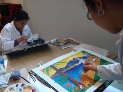 Stages vacances Avril : Peinture/Dessin Les jARTdins de Sabila