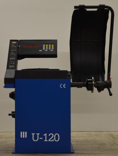 Machine equilibreuse a pneus TB01 de 10 A 24  semie auto 