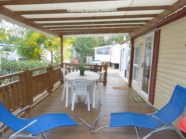 Mobilhome climatisé 8 pers. Valras plage