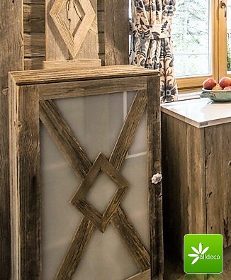 Beaux meuble en vieux bois sur mesure 