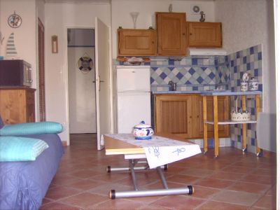 Promotion mer St Mandrier studio 4/jardin/parking 