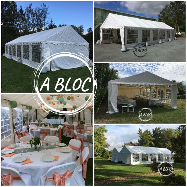 Location de Tentes de réception, Barnums, Tonnelles, Chapiteaux