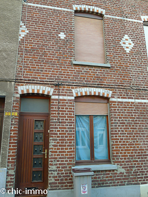 LOMME Belle Maison 1930 Séjour + cuis. 30 m2 3/4 chambres 