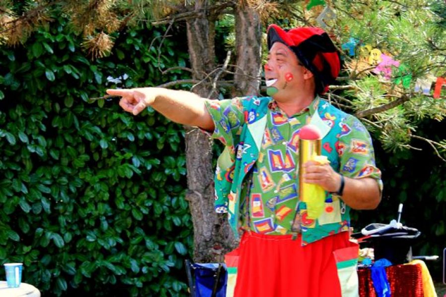 Bobo le clown spectacle enfants pour anniversaire marseille paca