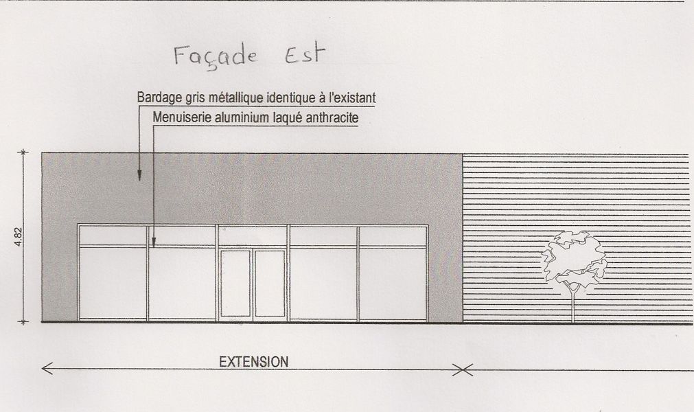 Location local 140m² sans droit au bail