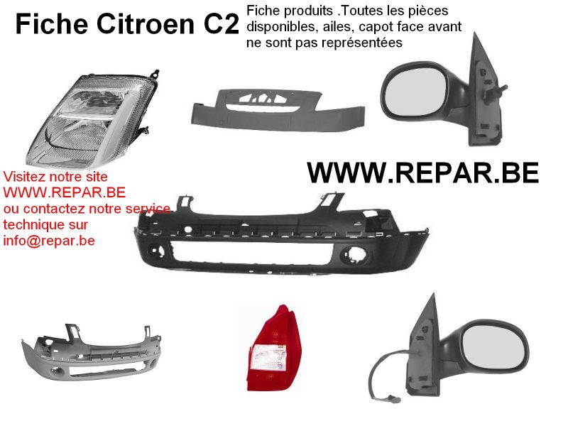 Rétroviseur CITROEN C2