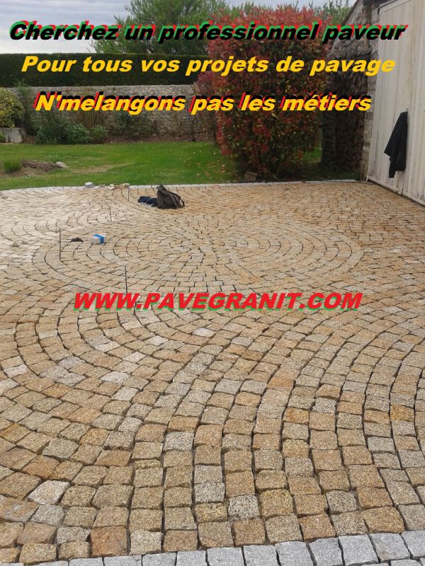 Spécialistes du pavé granit
