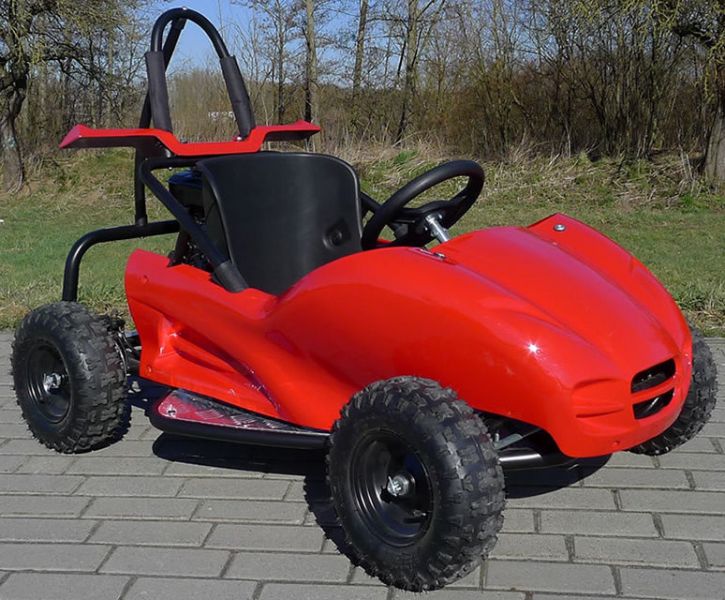 GOKART 80CC carrené offroad  BOITE AUTOMATIQUE ENFANT