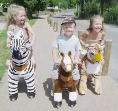 Cheval mecanique pour enfants  de 3 a 5 ans LICORNE